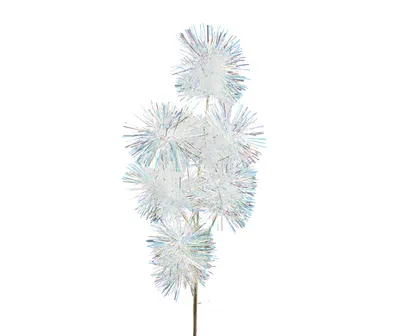 KUNSTLILL OKS KARRAGA 12X23X65CM VALGE