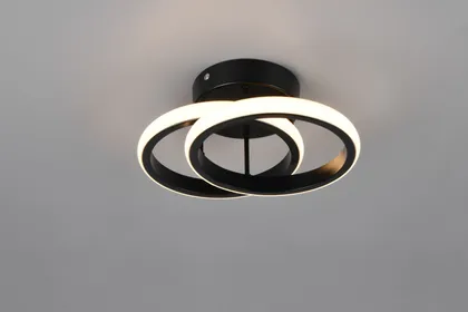 LAELAMP RL NOW KASIA LED ÜMARGUNE 800LM 3000K MUST