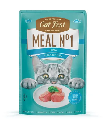 MÄRGTOIT CATFEST KASSIDELE TUUNIKALA TARRETIS 12X50G