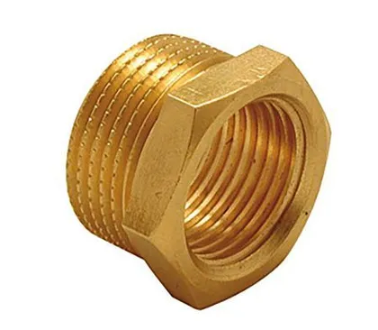 AHENEV NIPPEL MESSING 1/4"SK X 3/8"VK