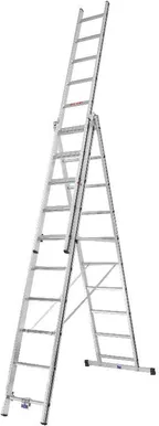 UNIVERSAALREDEL ALU-PRO 70047, 3X10 ASTET 2,88/6,52M ALUMIINIUM