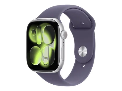 NUTIKELL APPLE WATCH SERIES 11 GPS 46MM PURPLE/SILVER S/M