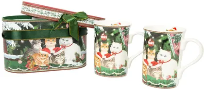 KRUUSID MIA CATS H10,5CM 300ML 2TK, KINKEKARBIS