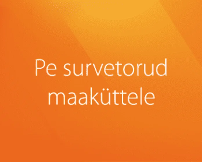 Kategooria pilt: Pe survetorud maaküttele