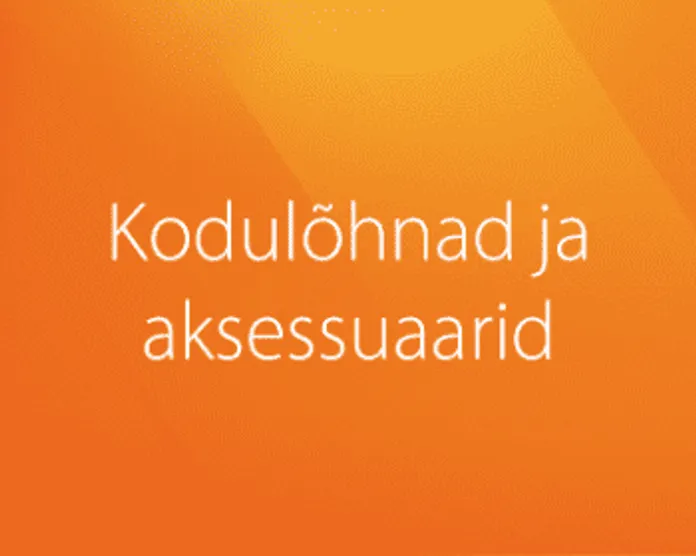 Kodulõhnad ja aksessuaarid