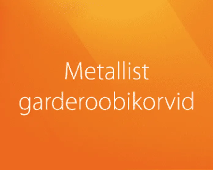 Metallist garderoobikorvid