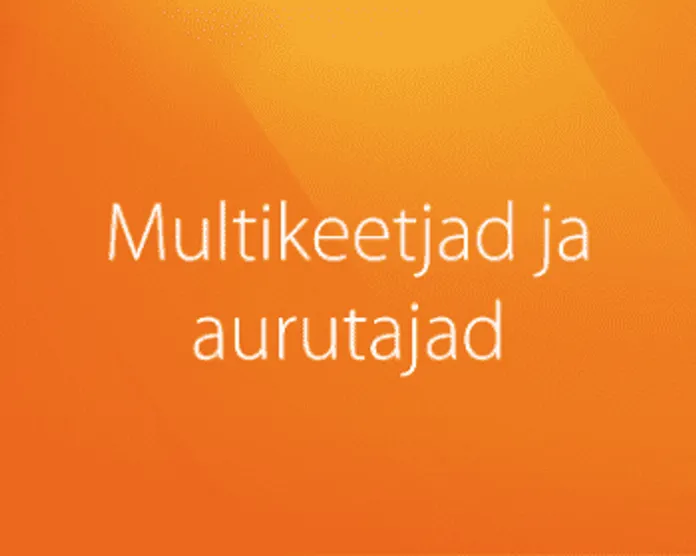 Multikeetjad ja aurutajad