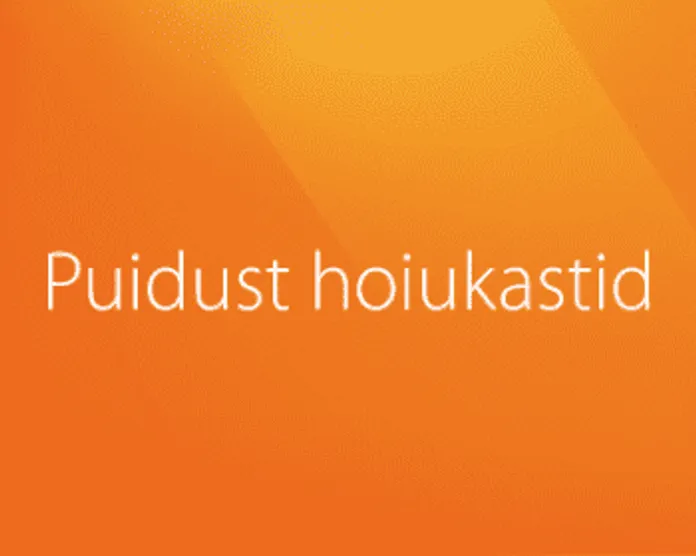 Puidust hoiukastid