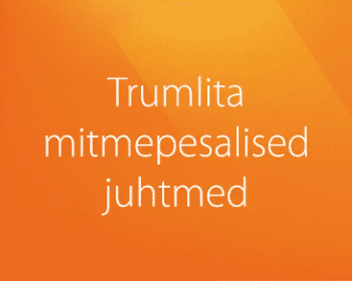 Trumlita mitmepesalised juhtmed